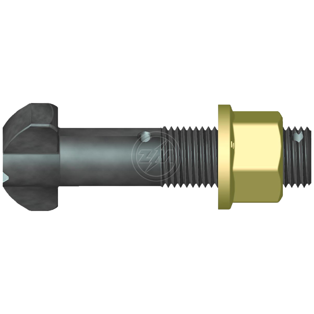 Kit 30 Parafuso Roda M20-2,0x87/105xCH27xH21 - ZM - 4002027