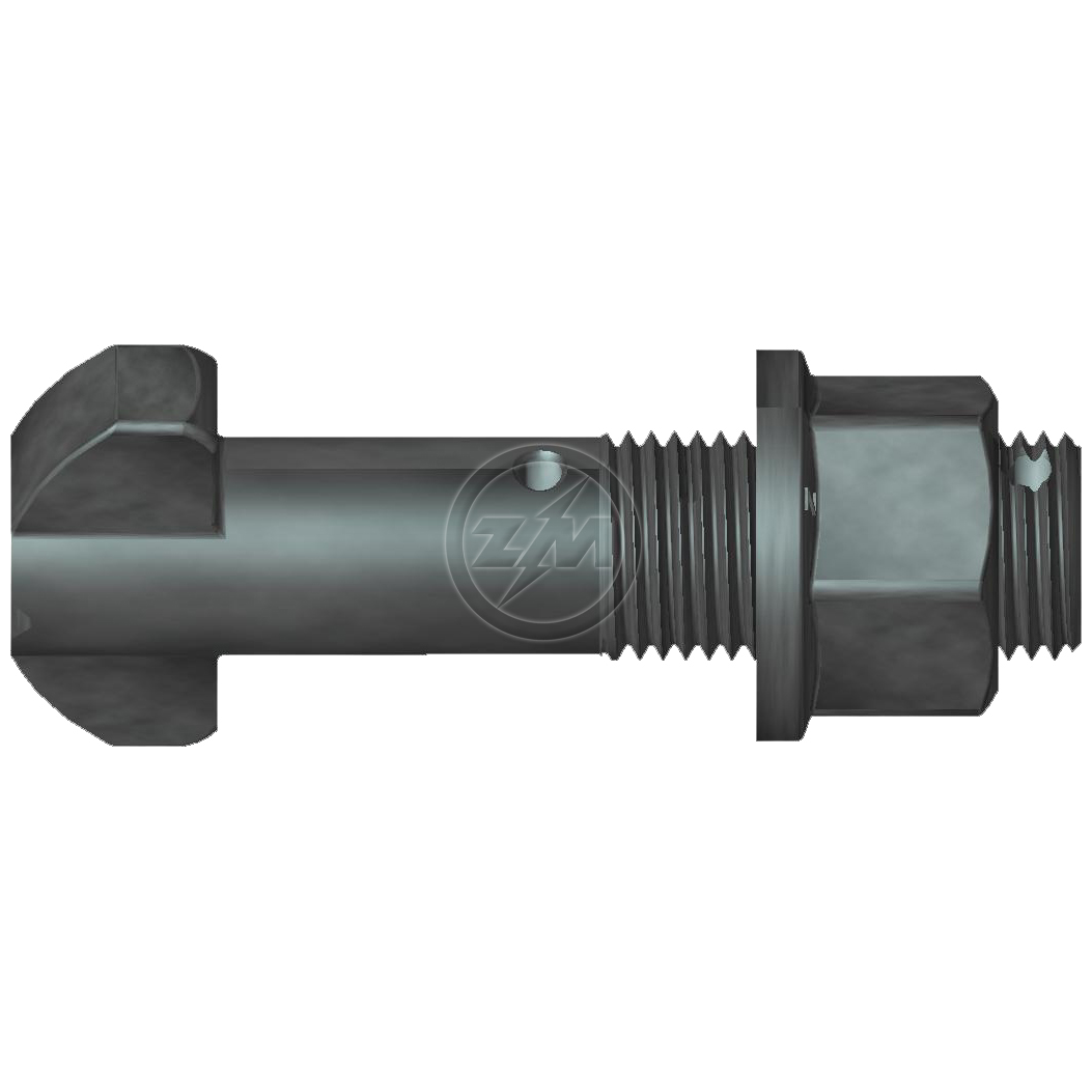 Kit 30 Parafuso Roda M20-2,0x80/98xCH27xH21 - ZM - 40.020.28