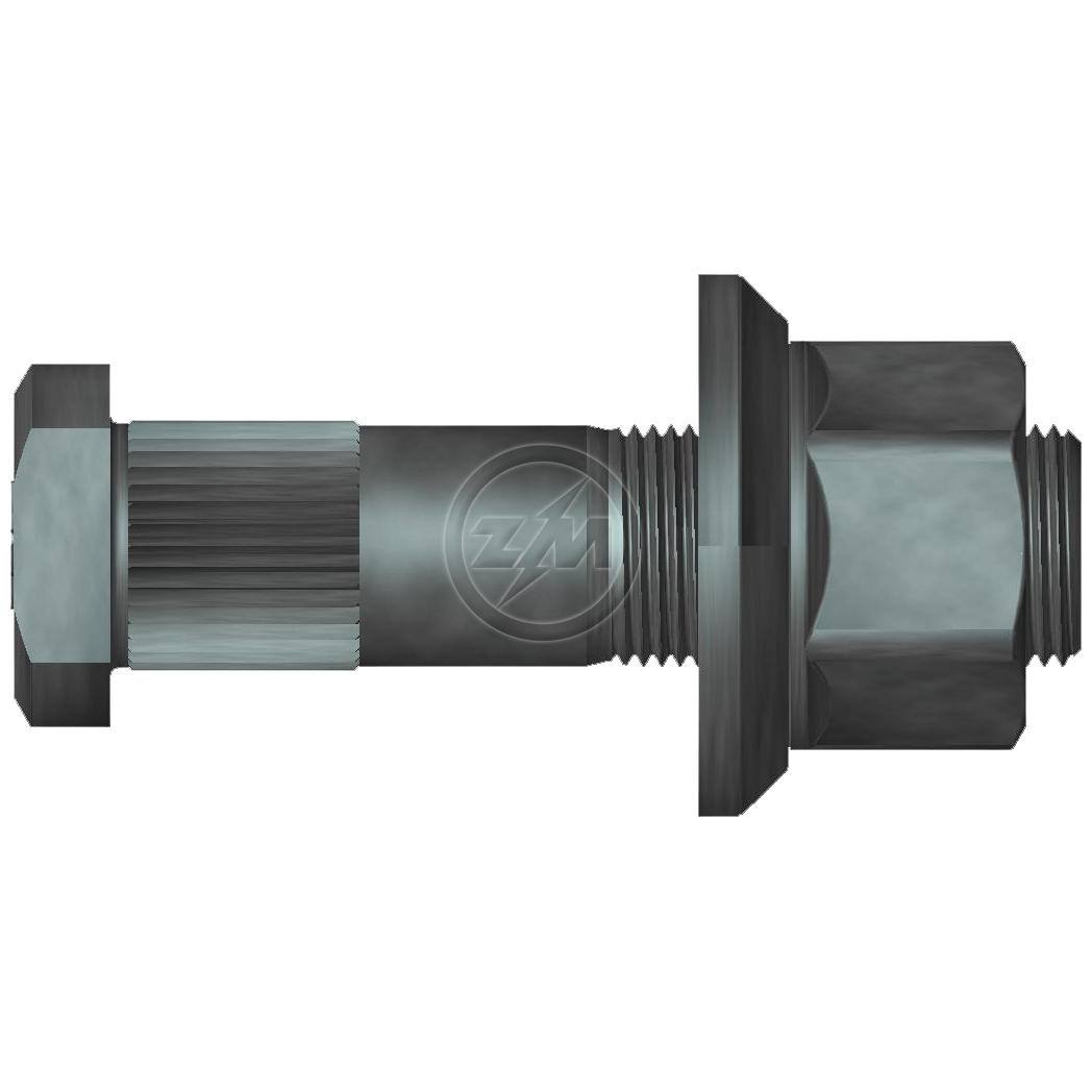 Kit 30 Parafuso Roda M20-1,5x80/88xCH30xH27 - ZM - 40.020.45