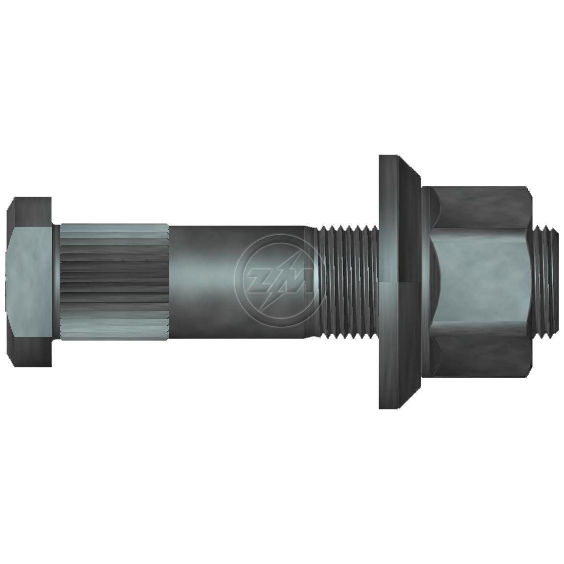 Kit 30 Parafuso Roda M20-1,5x89/97xCH30xH27 - ZM - 40.020.46