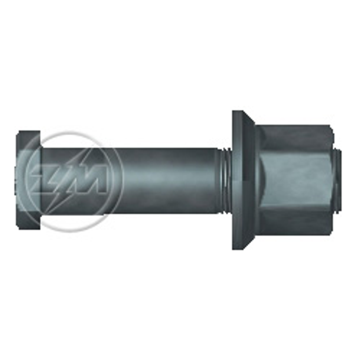 Prisioneiro de Roda com Porca Caixa com 24 Unidades para Mercedes-Benz LS 1924 e LS 1941 - ZM - 40.022.24