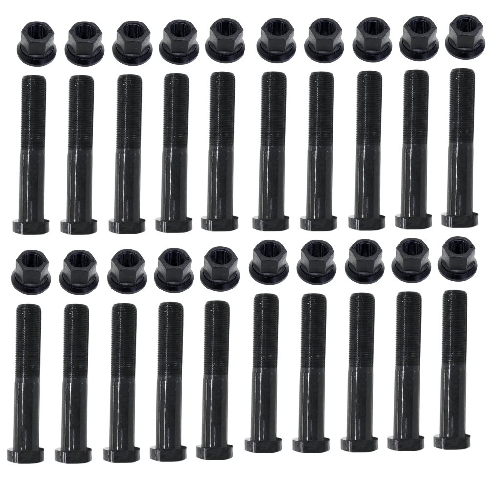 Kit 8 Parafuso Roda M22-1,5x120/130xCH32xH33 - ZM - 4002233