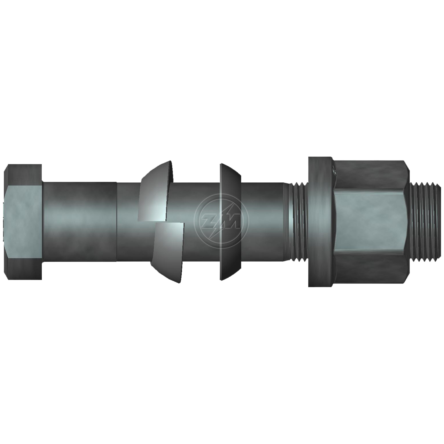 Kit 20 Parafuso Roda M22-1,5x110/120,5xCH30 - ZM - 40.022.44