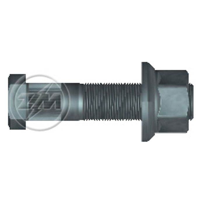 Kit 12 Parafuso Roda M22-1,5x96,5/107xCH32xH27 - ZM - 4002255