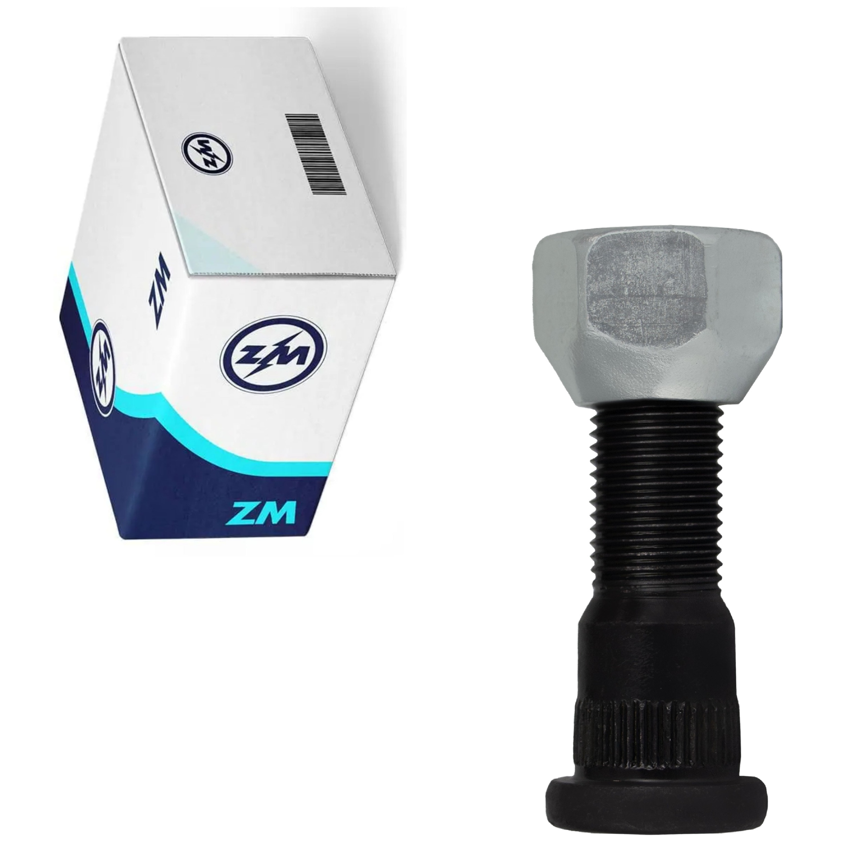 Prisioneiro de Roda com Porca Caixa com 46 Unidades para Ford F-1000 e Ranger - ZM - 40.102.02