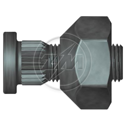 Kit 50 Parafuso Roda 1/2"x34,9/39,4H17 - ZM - 40.102.40