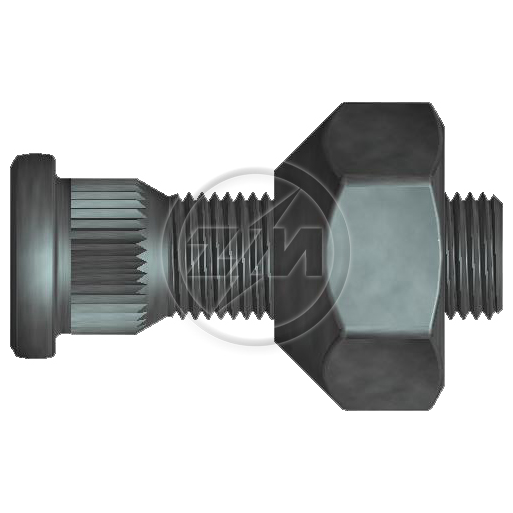 Kit 50 Parafuso Roda 1/2"x44,5/49xCH1.1/16" - ZM - 40.102.42