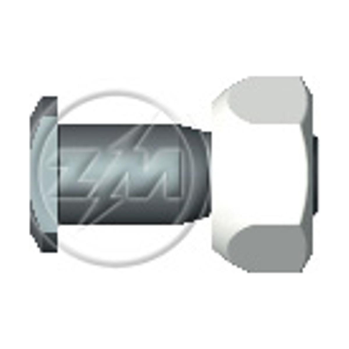 Kit 12 Parafuso Roda Direito 3/4"x57,5/63,5 - ZM - 40.304.12