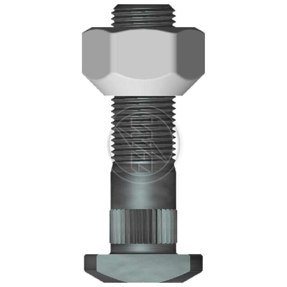 Prisioneiro de Roda com Porca Caixa com 46 Unidades para Ford F-350 e F-4000 - ZM - 40.508.09