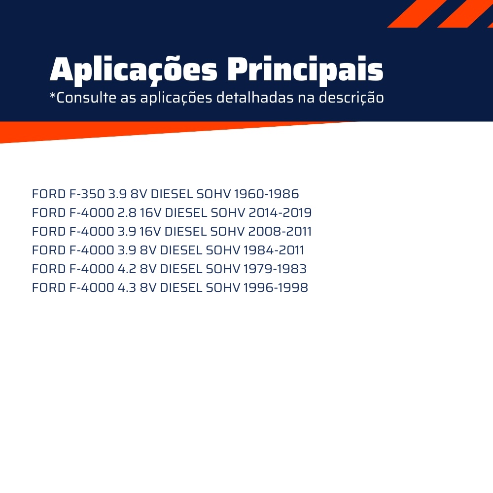 Prisioneiro de Roda com Porca Caixa com 46 Unidades para Ford F-350 e F-4000 - ZM - 40.508.10