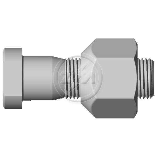 Kit 46 Parafuso Roda 5/8"x50,8/58,4xCH1.1/16" - ZM - 4050832
