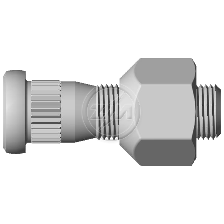 Kit 46 Parafuso Roda 5/8"x55,6/62xCH1.1/16" - ZM - 40.508.34