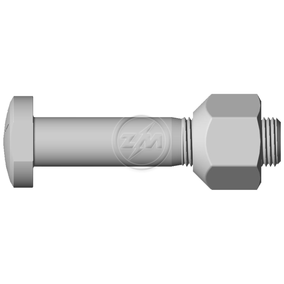 Kit 18 Parafuso Roda 5/8"x79,4/80,5xCH1.1/16" - ZM - 4050836