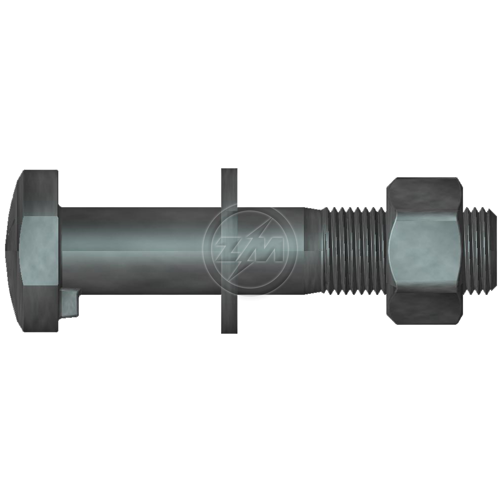 Kit 24 Parafuso Roda 5/8"x79,4/89xCH15/16" - ZM - 40.508.40