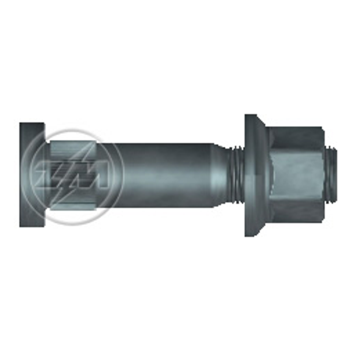 Kit 12 Parafuso Roda 7/8"x111/121xCH1.5/16" - ZM - 40.708.03