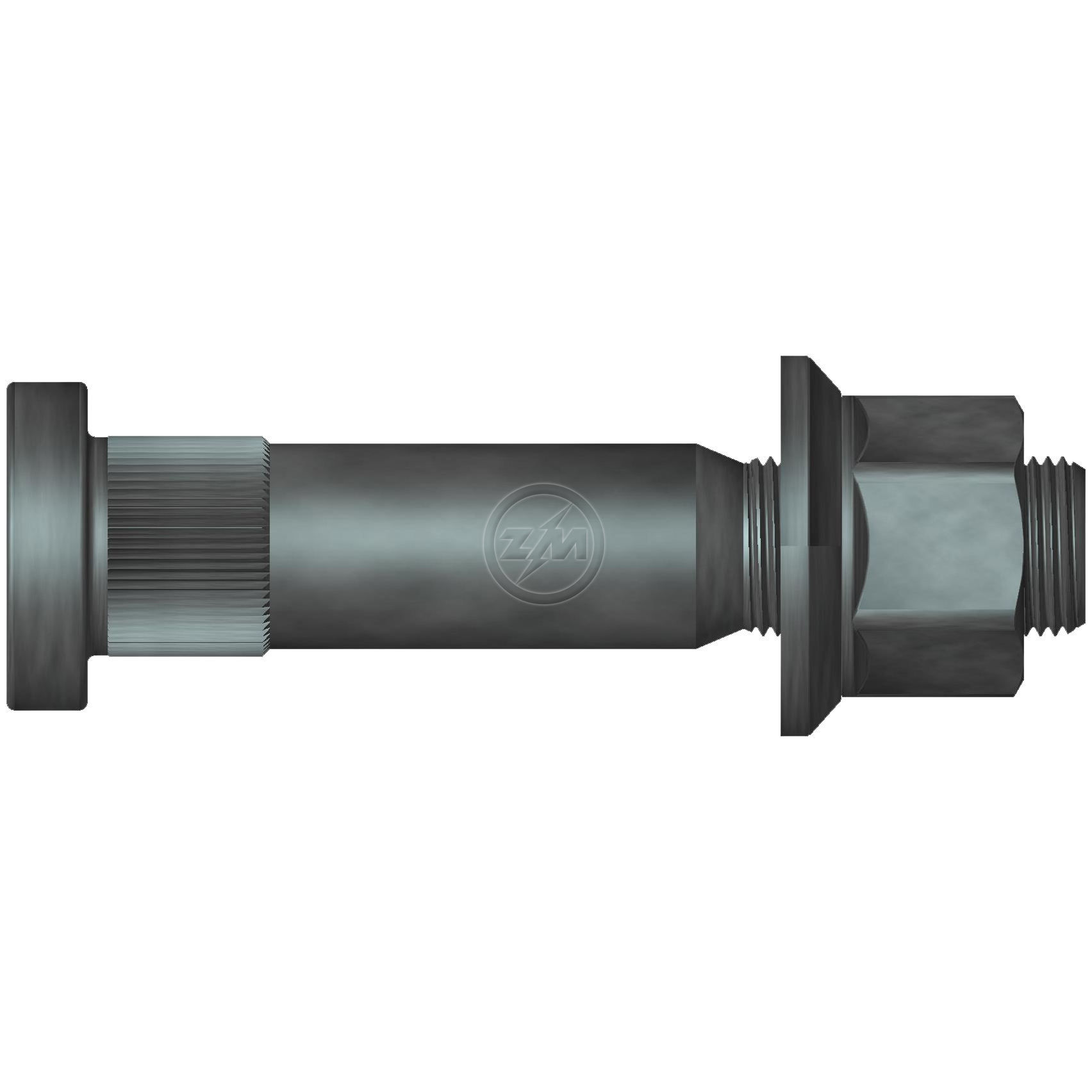 Kit 8 Parafuso Roda 7/8"x123/133xCH1.5/16" - ZM - 40.708.05