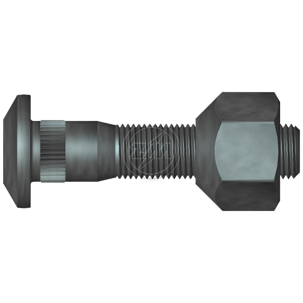 Kit 30 Parafuso Roda 9/16"x69,8/77xCH1.1/16" - ZM - 4091602