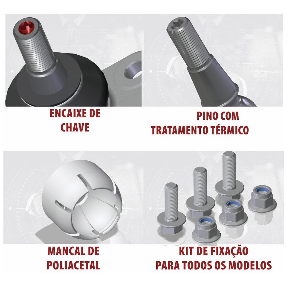 Pivô da Suspensão para Ford Focus - ZM - 470.234.52