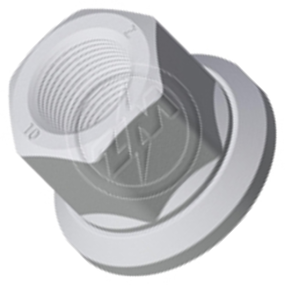 Kit 30 Porca da Roda M22-1,5 x CH32 x H33 - ZM - 529.022.04