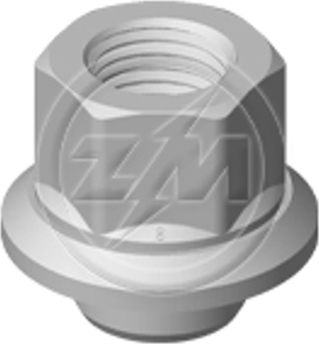 Kit 25 Porca Centralizadora Roda 7/8"xCH1,5/16" - ZM - 52978041