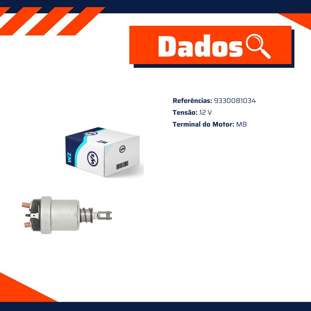 Relê Auxiliar de Partida para Ford Corcel - ZM - 567