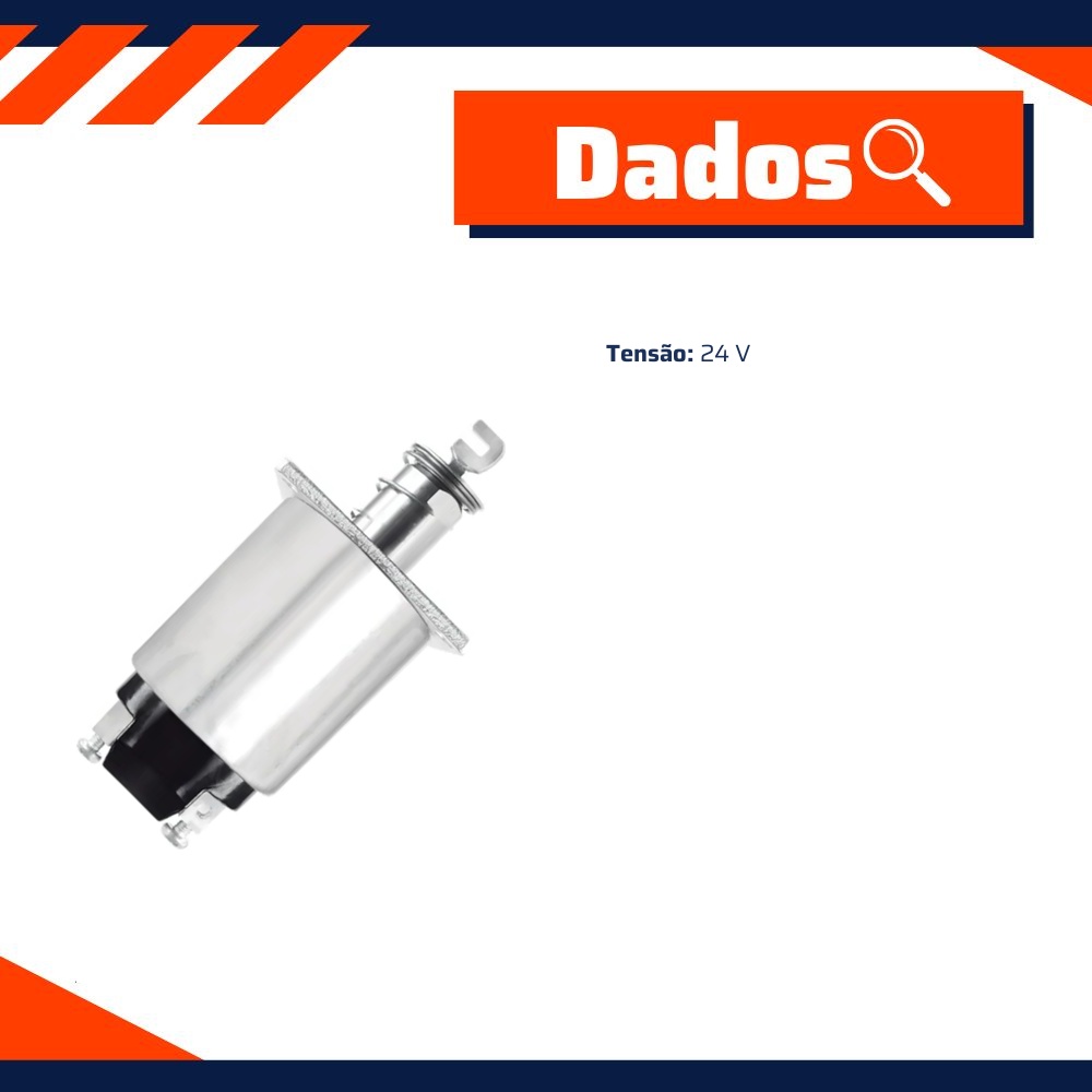 Solenoide de Corte da Bomba Injetora - ZM - 6-733