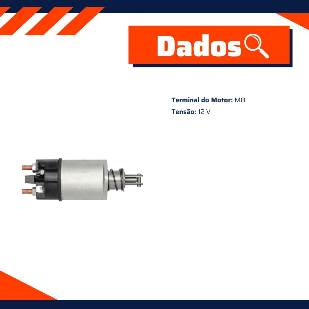 Relê Auxiliar de Partida para Peugeot 504 - ZM - 801