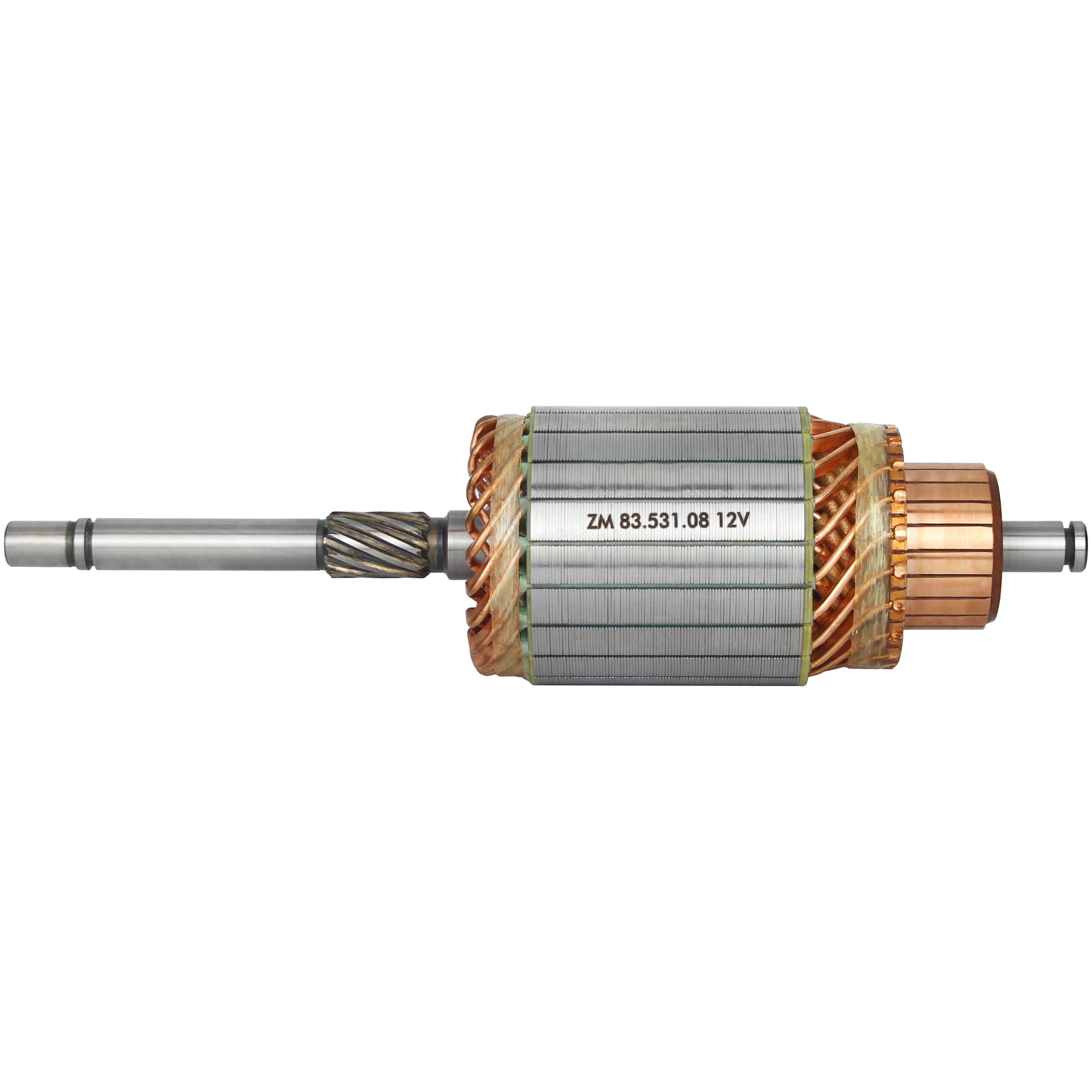 Induzido do Motor de Partida 12V - ZM - 83.531.08