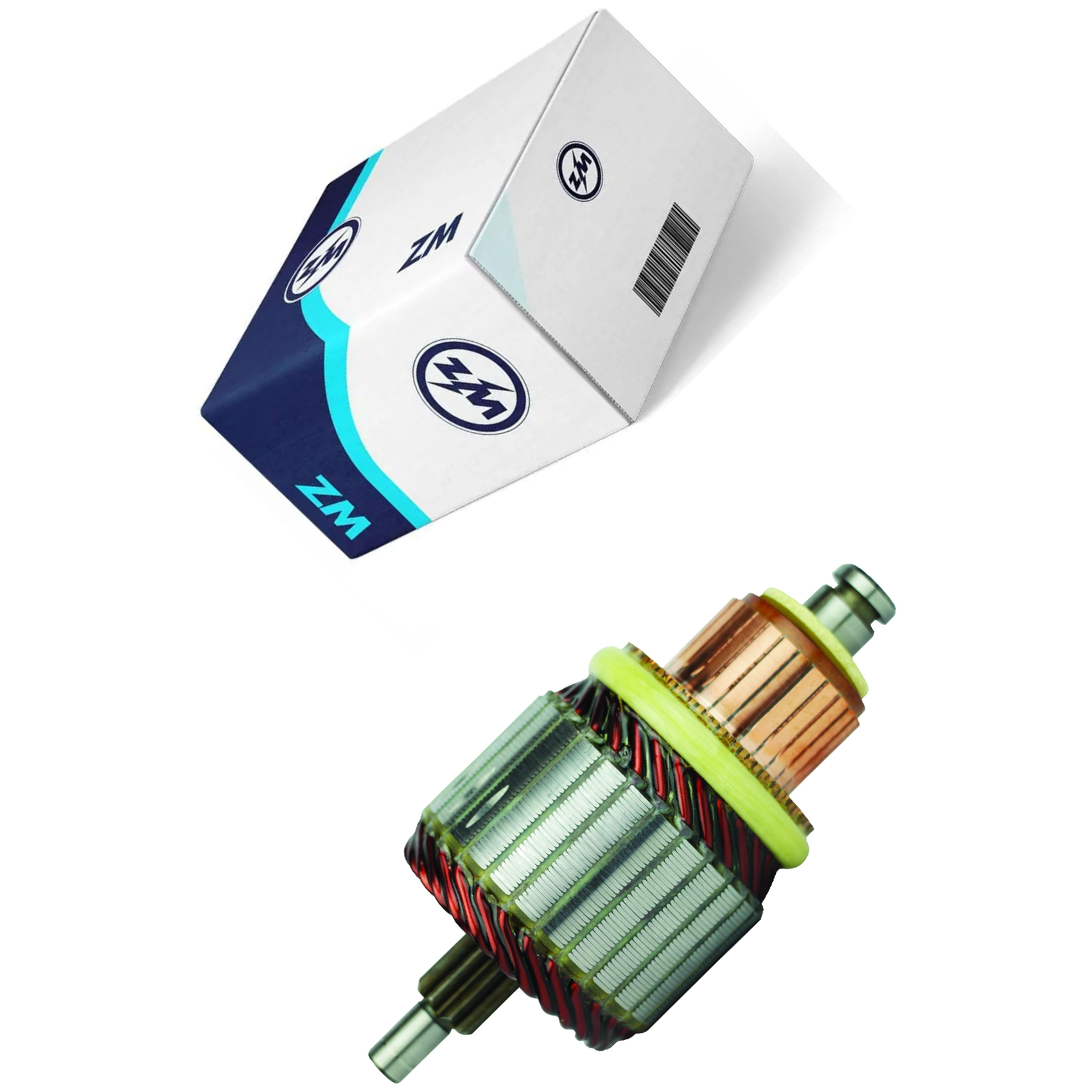 Induzido do Motor de Partida 12V - ZM - 83.571.32
