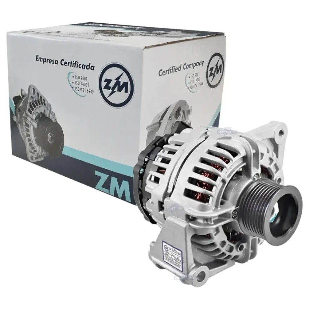 Alternador KCB1 12V 90A - ZM - 90.108.04