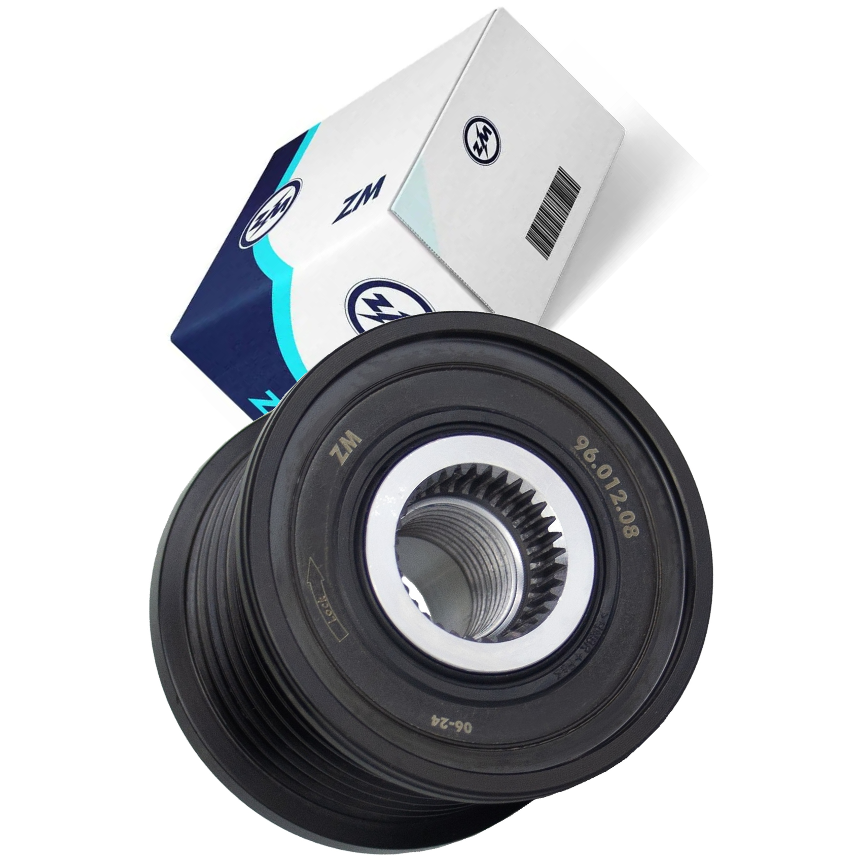 Polia de Roda Livre Oap do Alternador para Renault Master - ZM - 96.012.08