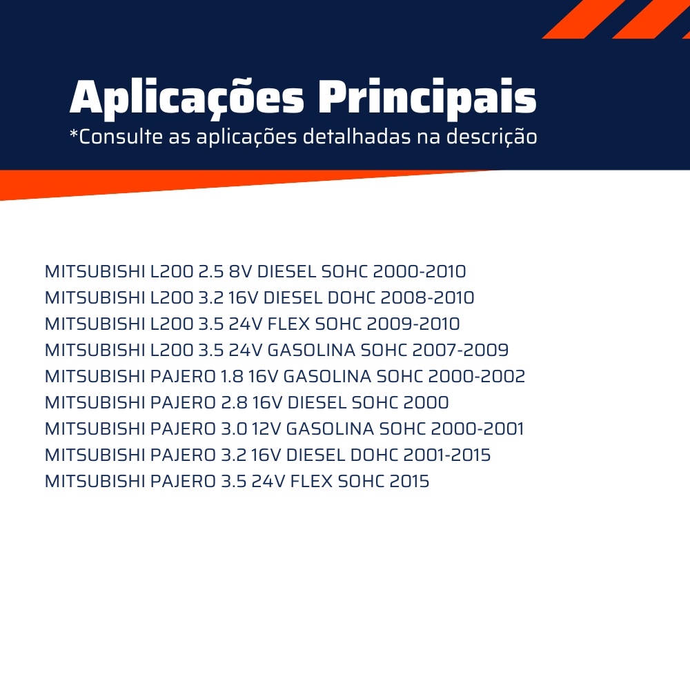 Mancal do Coletor do Alternador para Mitsubishi L200 e Pajero - ZM - 99.212.03
