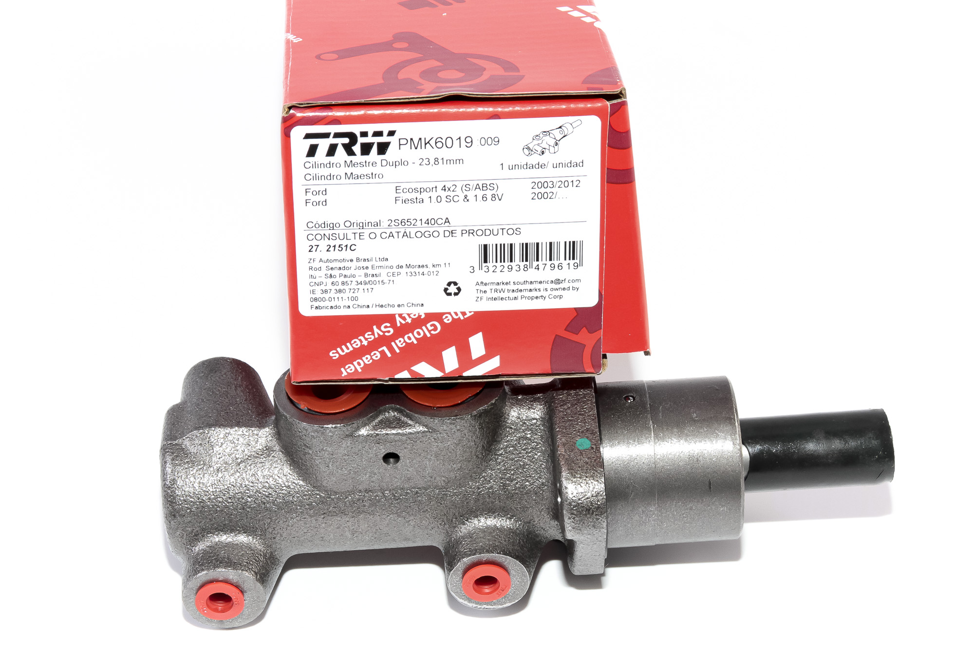 Cilindro Mestre de Freio para Ford Ecosport - TRW - PMK6019