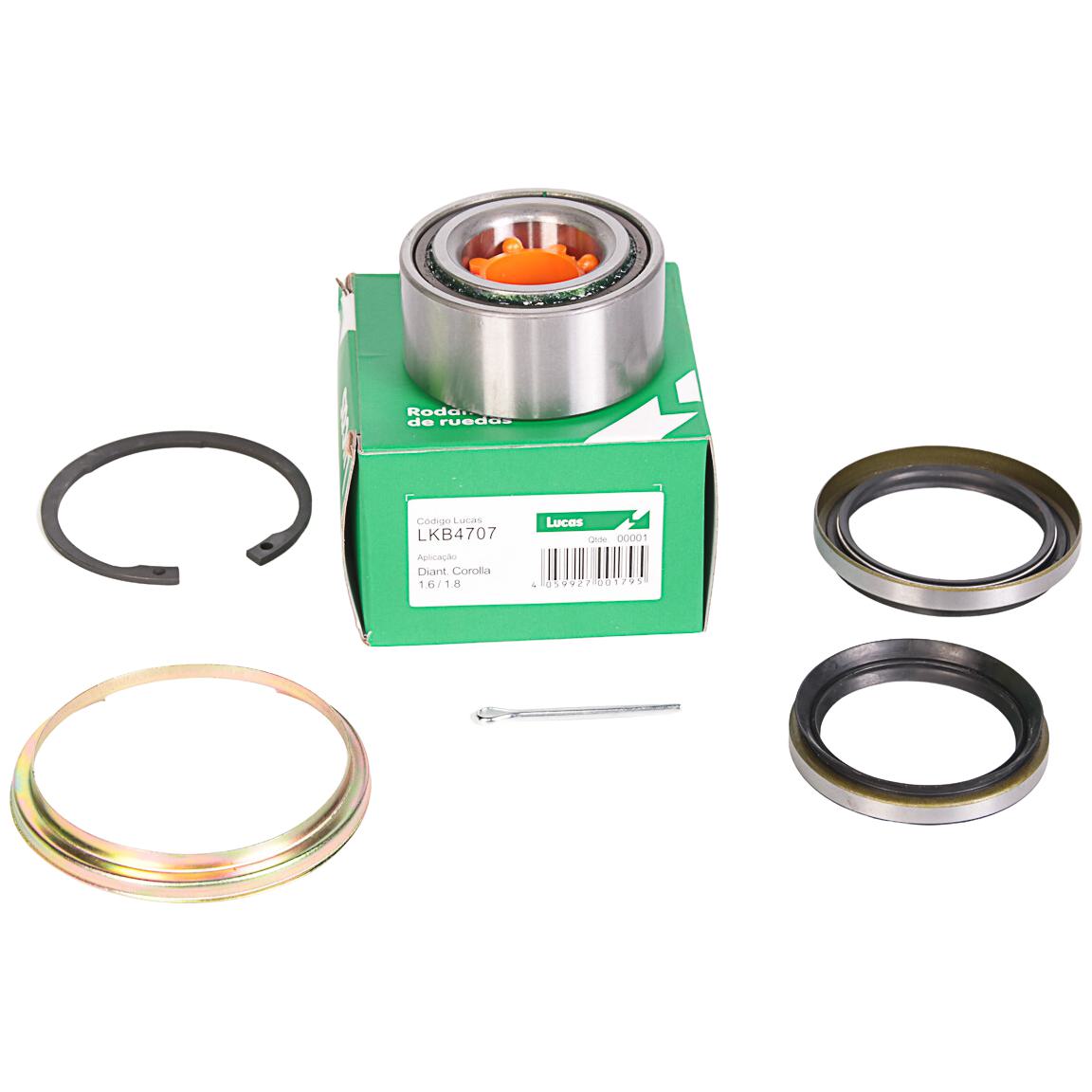Kit Rolamento de Roda para Toyota Corolla e Corolla Wagon - Lucas Automotive - LKB4707