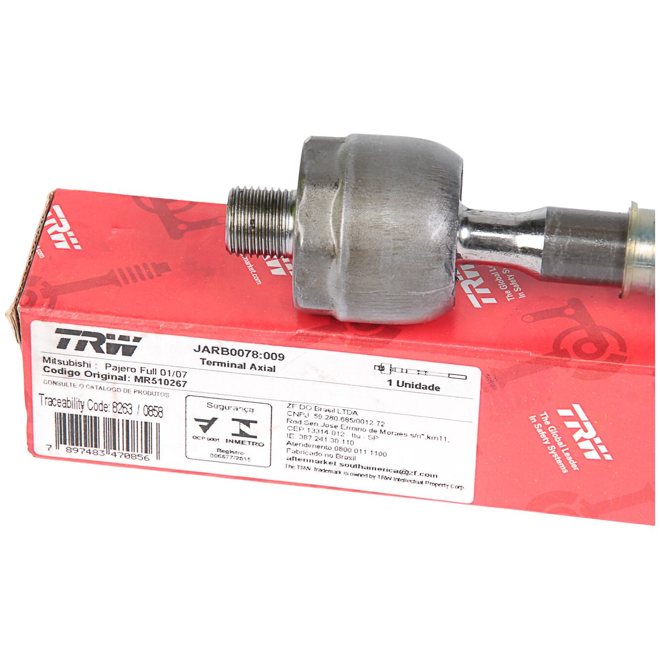 Terminal Axial da Suspensão Dianteiro para Mitsubishi Pajero Full - TRW - JARB0078