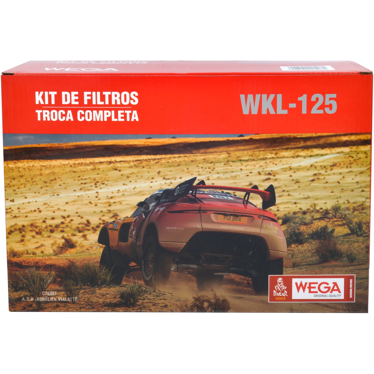 Kit Filtro Ar Óleo Comb Cab Fiat Fiorino Grand Siena Uno 1.0 1.4 8V Fire 10/22 - Wega - WKL-125