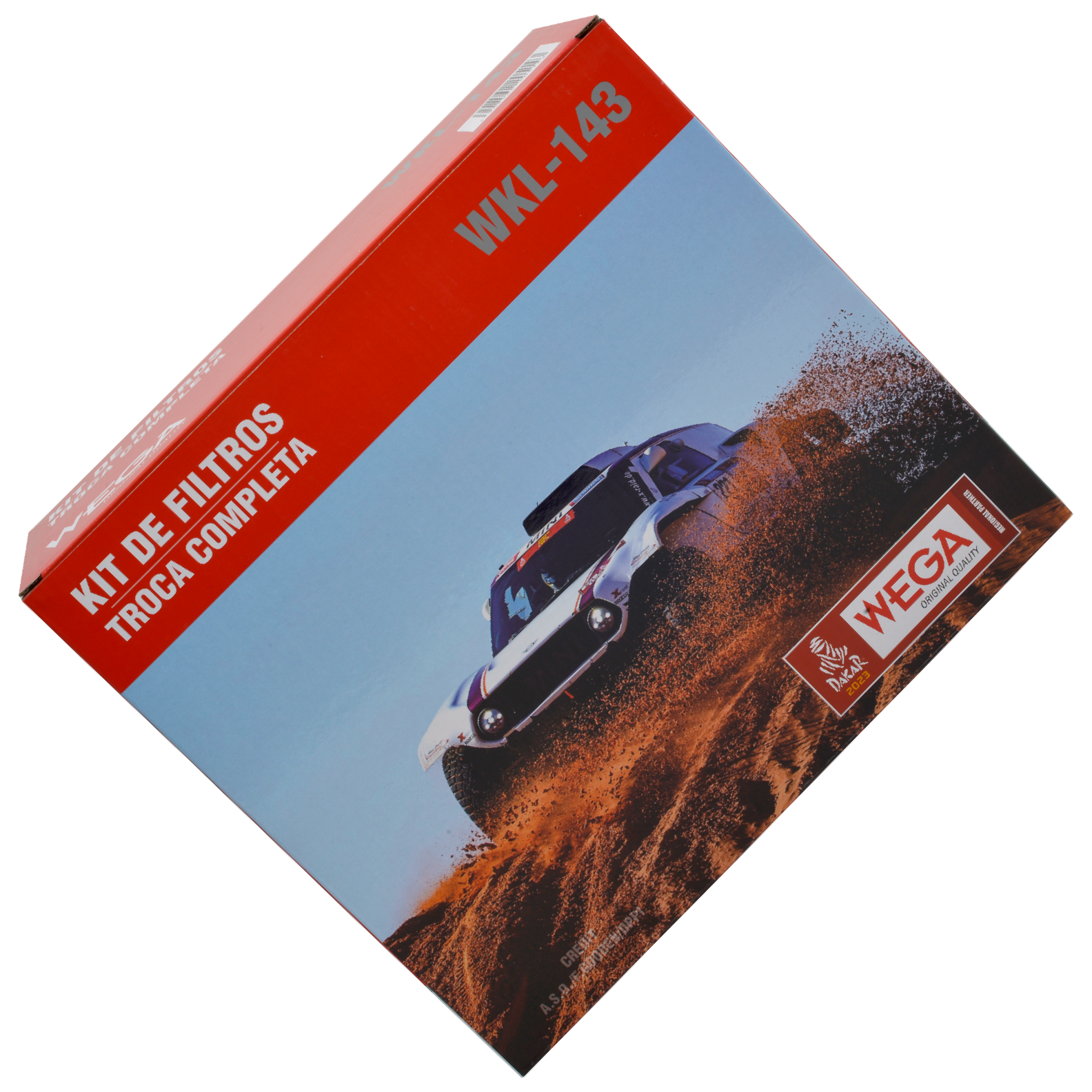 Kit Filtros de Ar Combustível Óleo e Cabine para Fiat Toro e Jeep Renegade - Wega - WKL-143