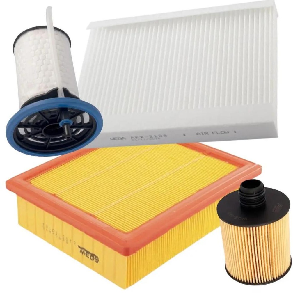 Kit Filtro Ar Óleo Comb Cab Commander Compass Renegade Rampage Toro 15/24 - Wega - WKL-142