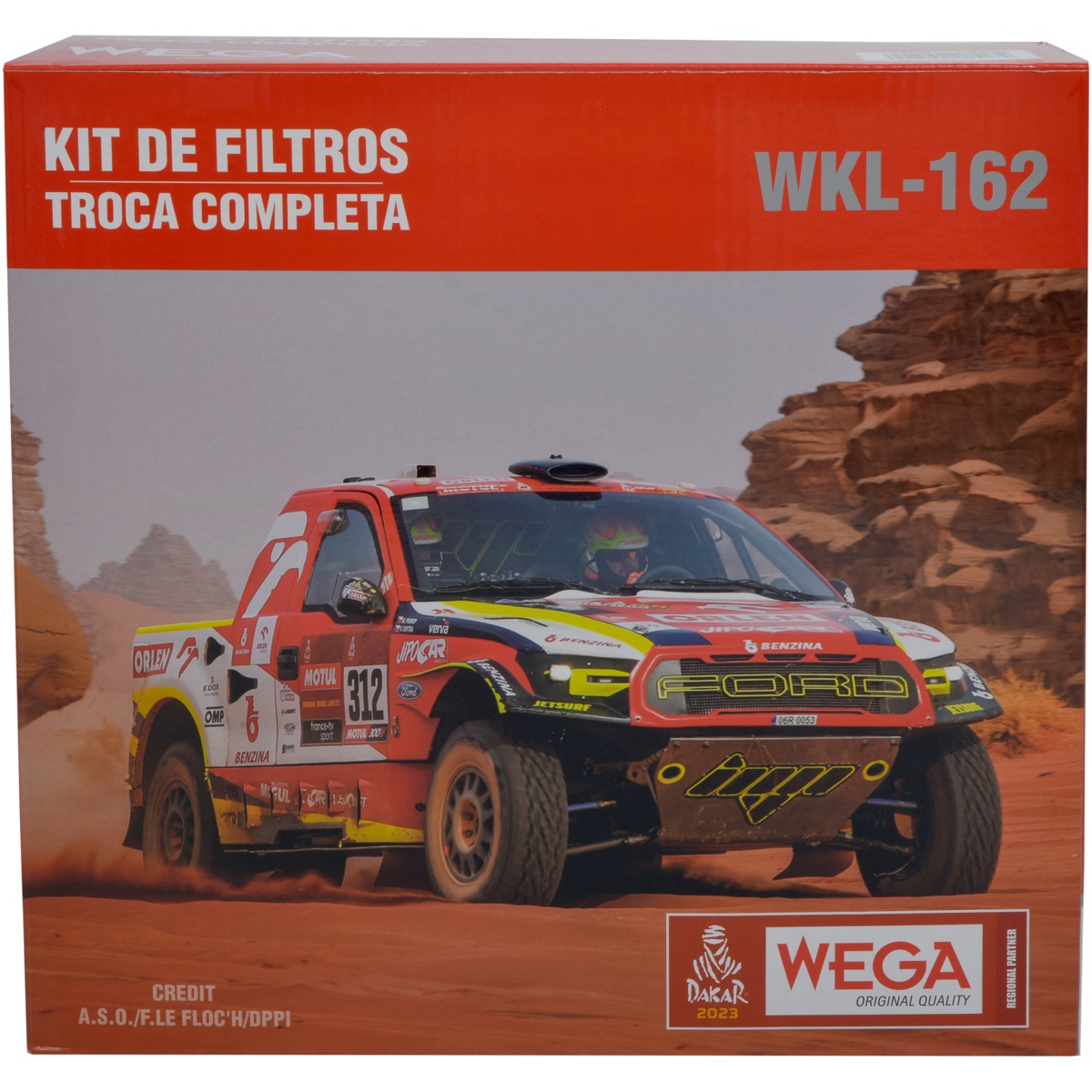 Kit Troca Filtro Ar Comb Óleo Cab Ford EcoSport Ka Fiesta 1.0 12V 1.5 1.6 16V 12/21 - Wega - WKL-162