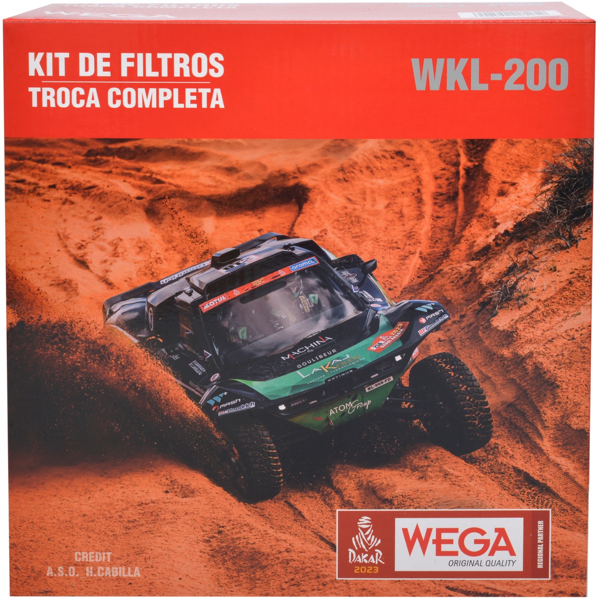 Kit Troca Filtro Ar Óleo Cab Comb Honda City Fit WRV 1.5 16V i-VTEC Flex CVT 14/22 - Wega - WKL-200