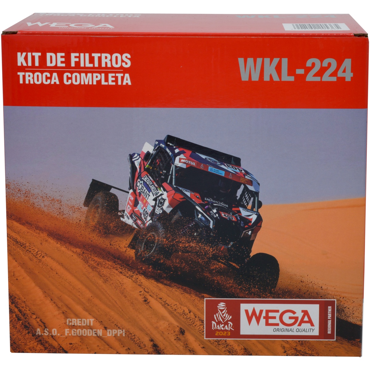 Kit Troca Completa Filtros Ar Óleo Combustível Cabine HB20 HB20X 1.6 16V 12/19 - Wega - WKL-224