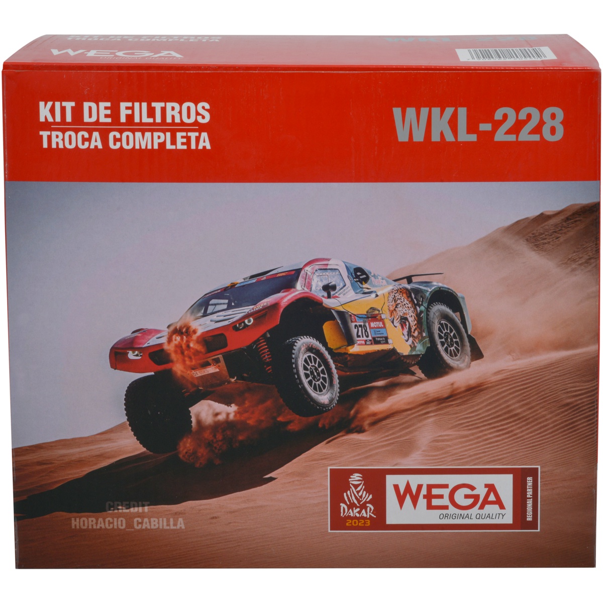 Kit Troca Completa Filtros Ar Combustível Óleo Cabine HB20S 1.0 12V TGDi 16/19 - Wega - WKL-228