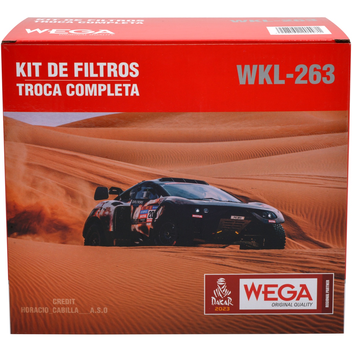 Kit Troca Completa Filtros Ar Óleo Comb Cabine Duster Logan Oroch Sandero 07/17 - Wega - WKL-263