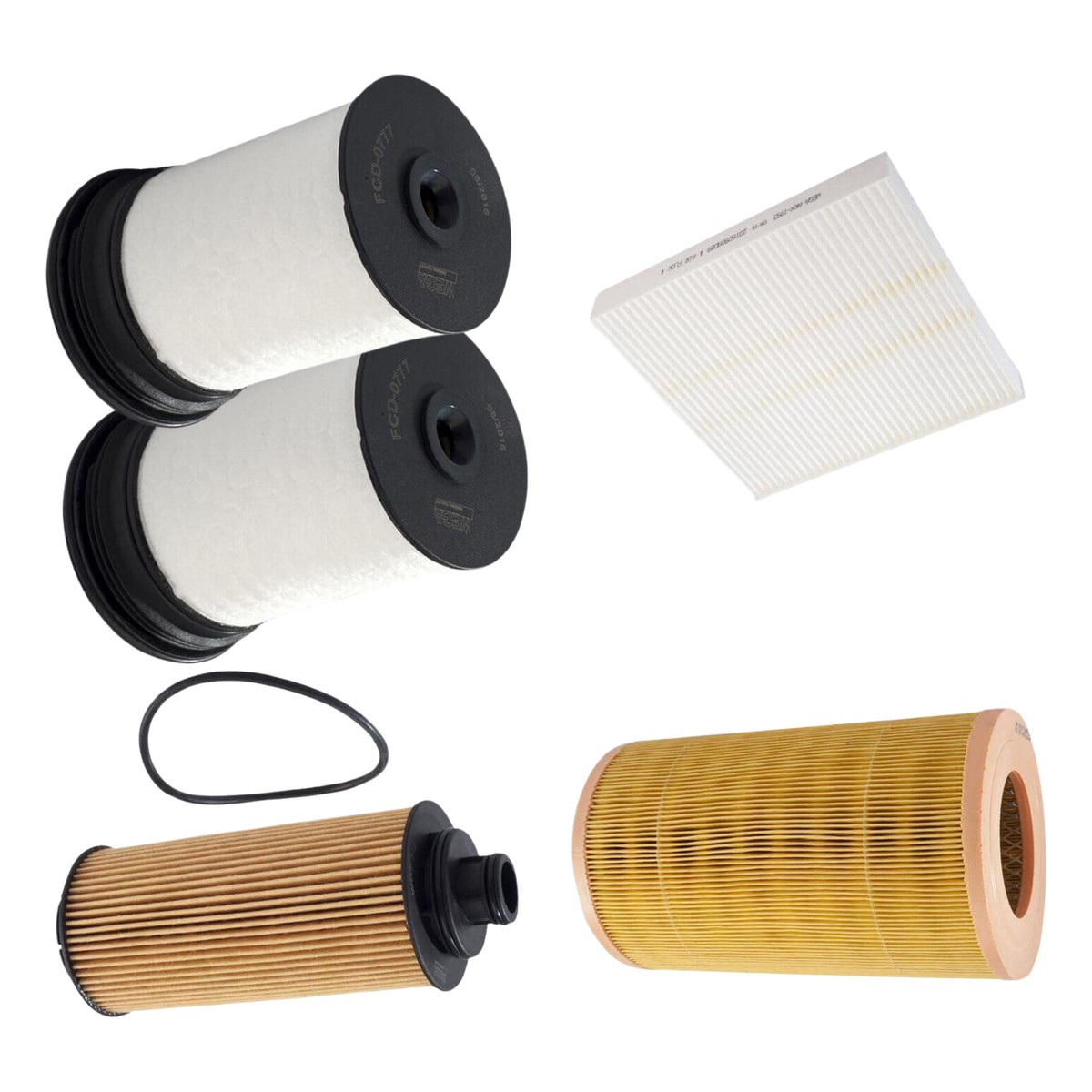 Kit Filtro Ar Comb Óleo Cab GM S10 Trailblazer 2.8 16V Turbo Diesel 200cv 12/24 - Wega - WKU-442