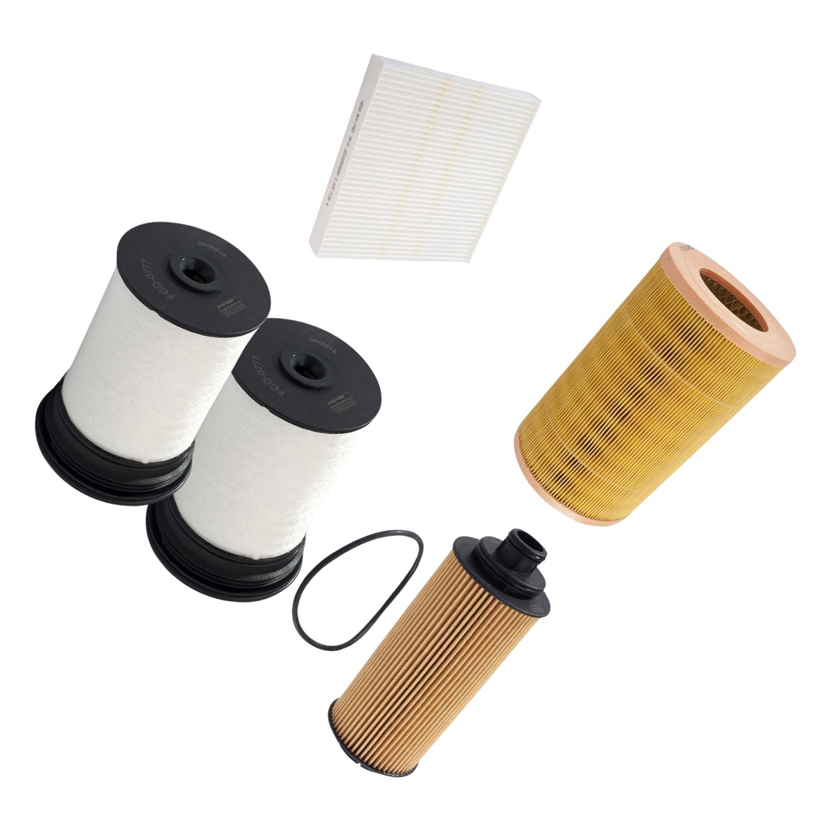 Kit Filtro Ar Comb Óleo Cab GM S10 Trailblazer 2.8 16V Turbo Diesel 200cv 12/24 - Wega - WKU-442