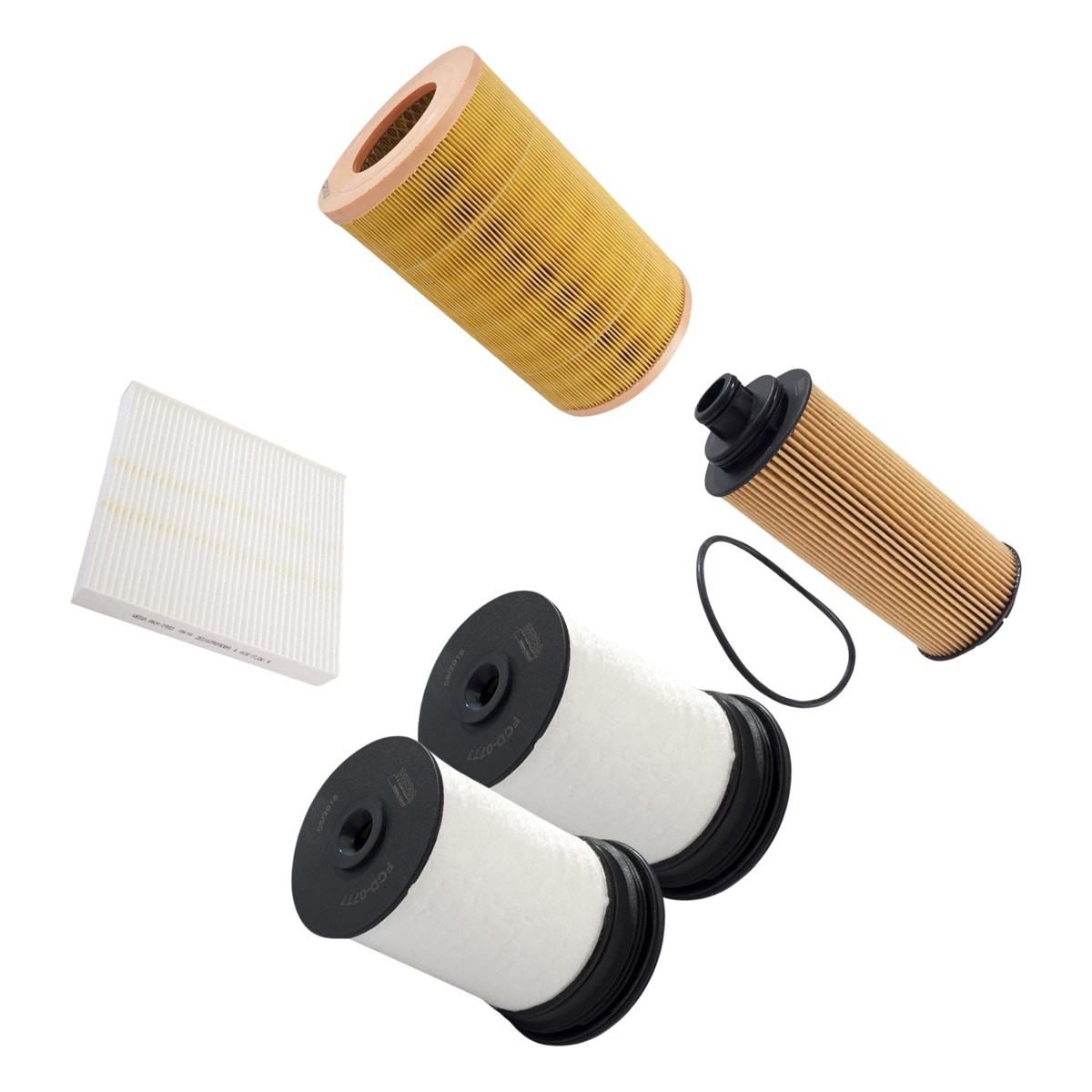 Kit Filtro Ar Comb Óleo Cab GM S10 Trailblazer 2.8 16V Turbo Diesel 200cv 12/24 - Wega - WKU-442