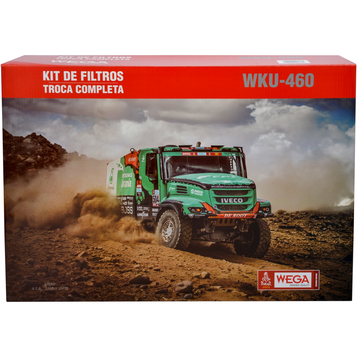 Kit Troca Completa Filtros Ar Combustível Óleo Cabine Daily 3.0 16V F1C 20/22 - Wega - WKU-460