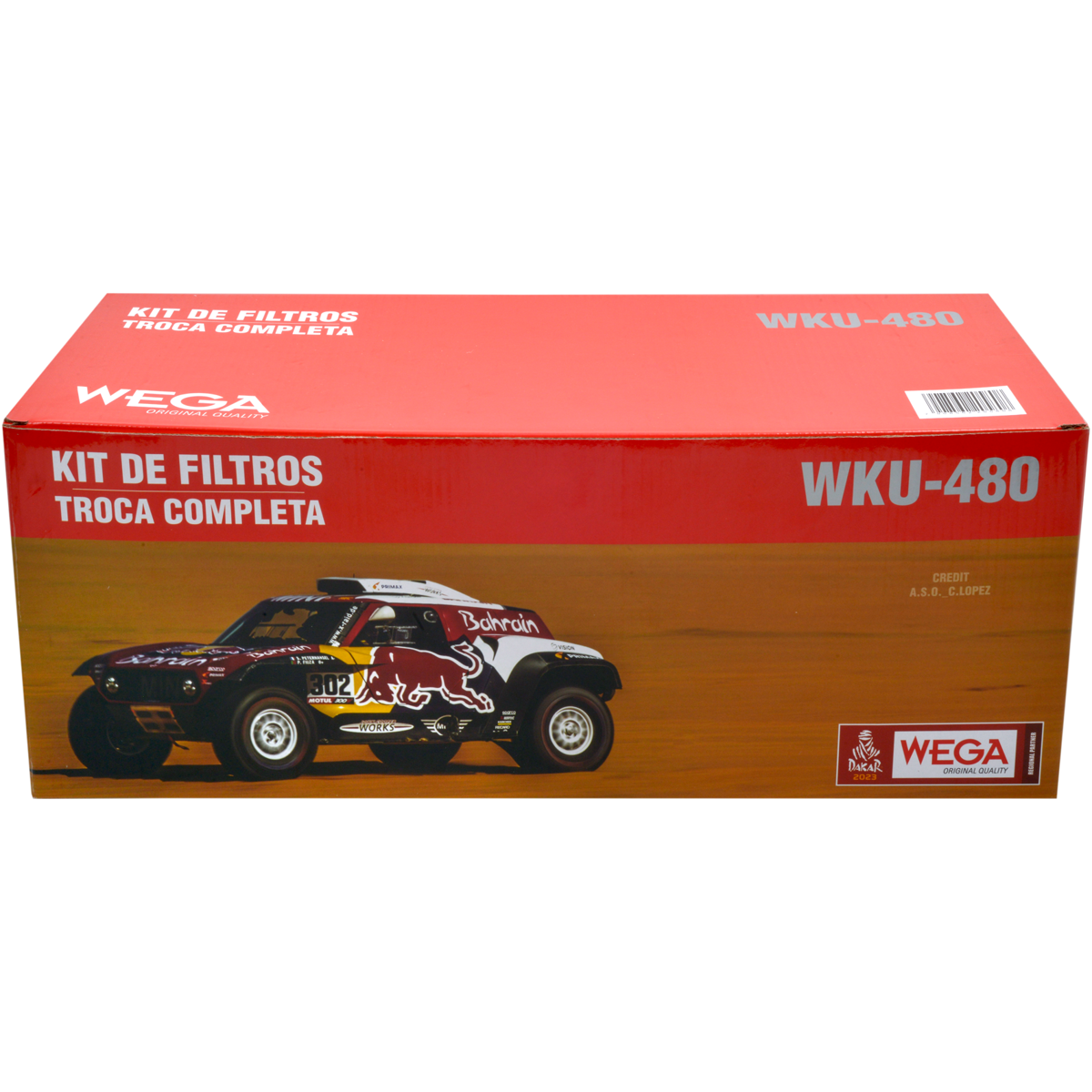 Kit Troca Filtro Ar Óleo Comb Cab Peugeot Boxer Fiat Ducato Citroen Jumper 09/18 - Wega - WKU-480