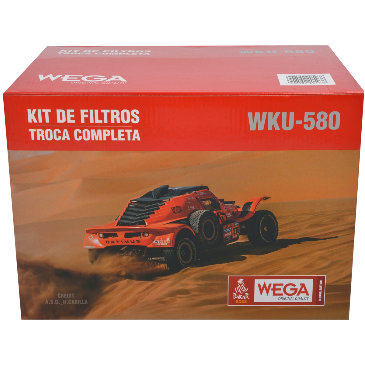 Kit Troca Completa Filtros Ar Combustível Óleo Cabine Master 2.3 16V Diesel 22/24 - Wega - WKU-580