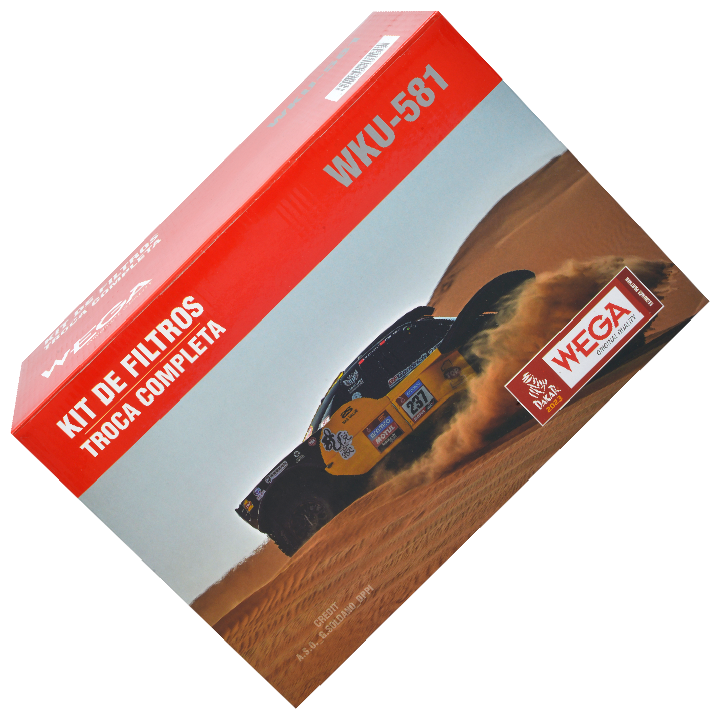 Kit Troca Completa Filtros Ar Oleo Combustível Cabine Master 2.3 Diesel 13/22 - Wega - WKU-581